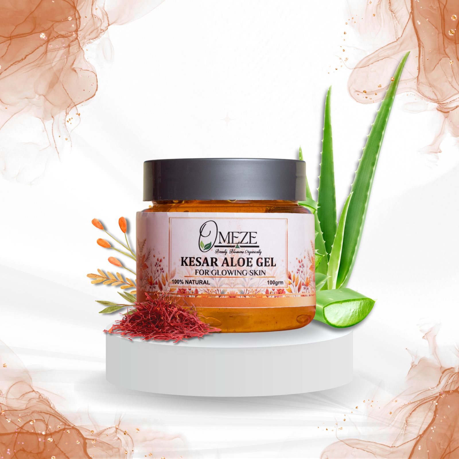 Kesar Aloe Gel – For Glowing Skin (100gm)