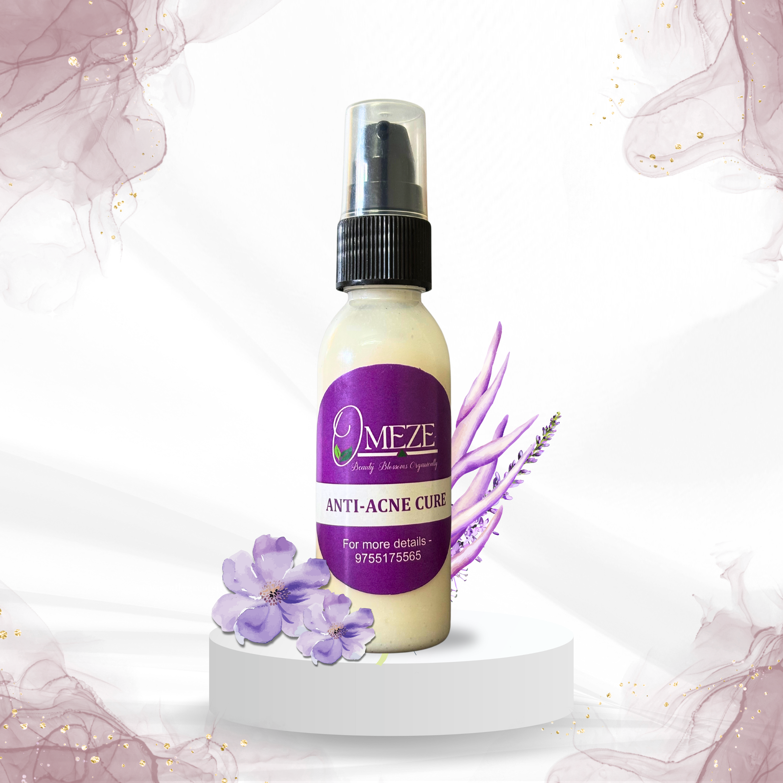 Omeze Anti-Acne Cure – Herbal Spot Treatment (60ml)