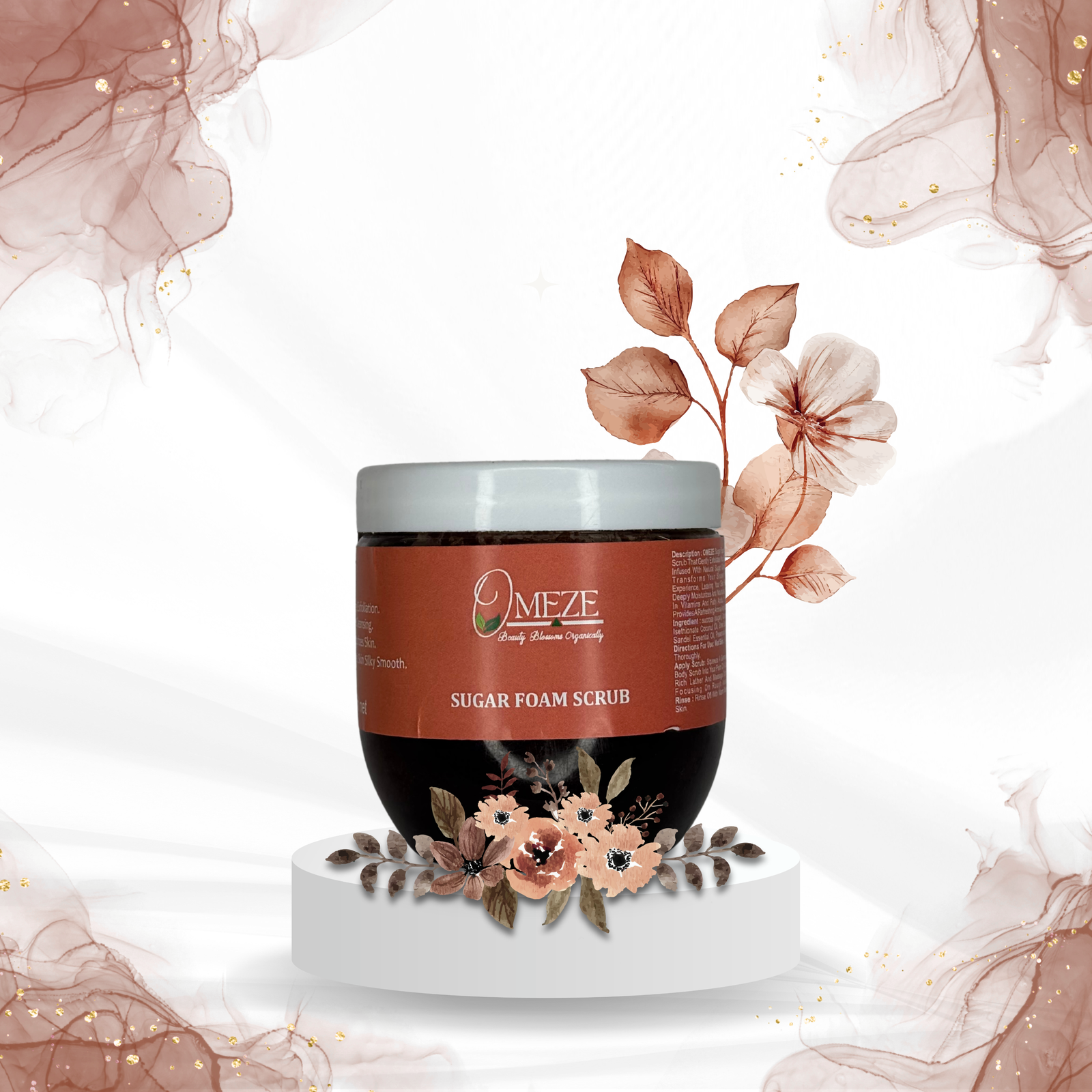 Omeze Sugar Foam Scrub - 200g